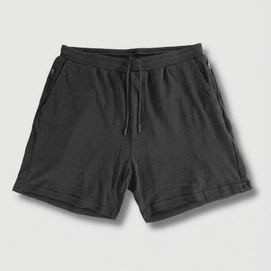 100% Natural Merino Wool & Cotton Gym Shorts