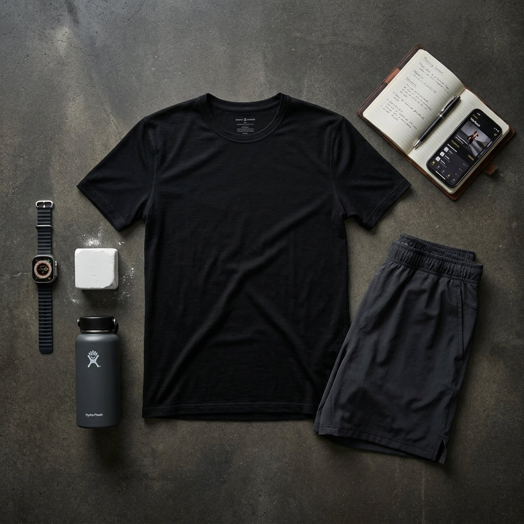 100% Merino Wool Gym Tee