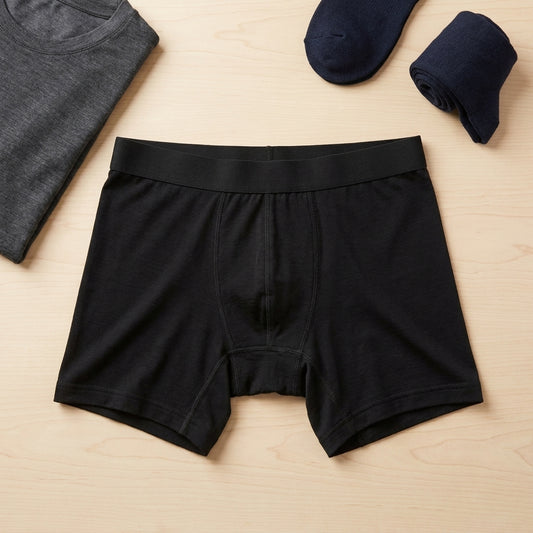 100% Merino Wool Performance Boxer Briefs