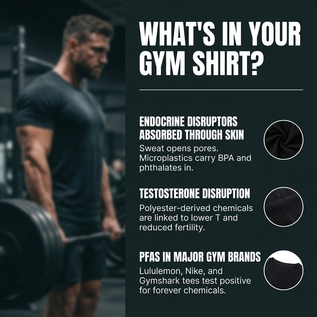 100% Merino Wool Gym Tee