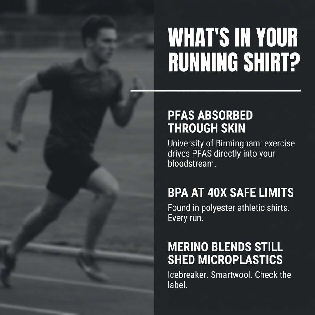 100% Merino Wool Running Tee