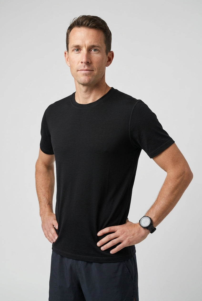 100% Merino Wool Running Tee