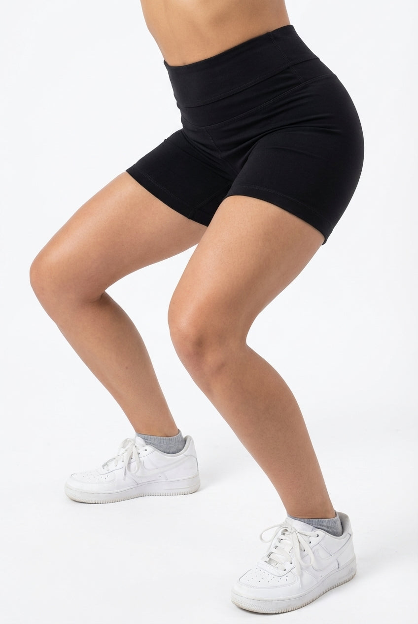 Merino Wool Yoga Shorts