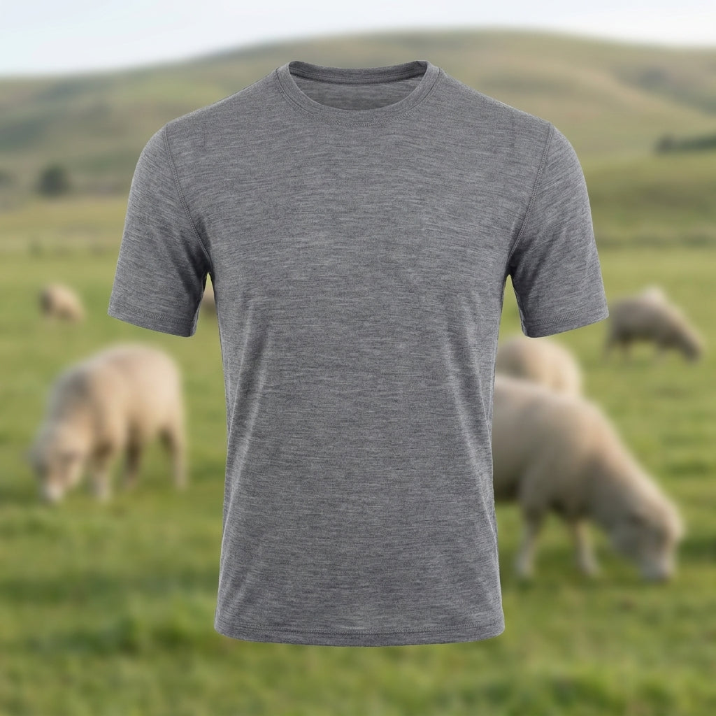 100% Merino Wool Running Tee